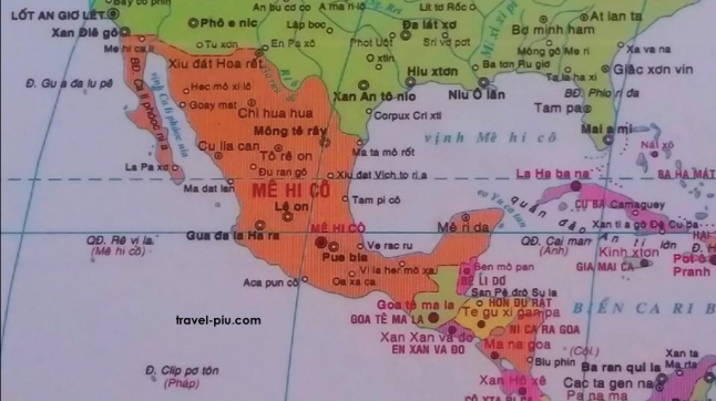 mapa de mex